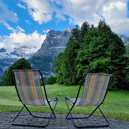 Mom - Alpine Boutique Apartments, Grindelwald Gletscher, Eiger View Terrace Studio المظهر الخارجي الصورة