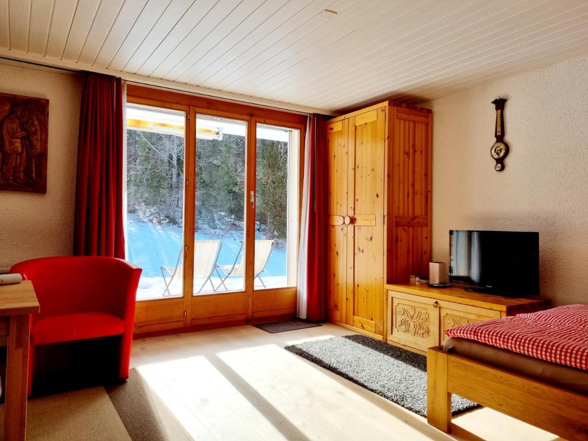 Mom - Alpine Boutique Apartments, Grindelwald Gletscher, Eiger View Terrace Studio المظهر الخارجي الصورة