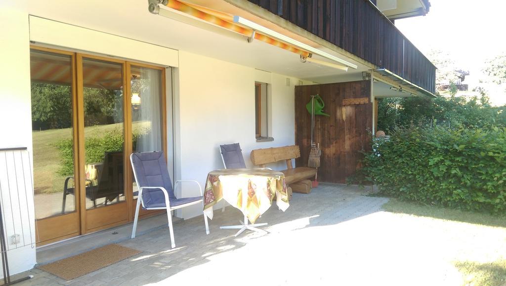 Mom - Alpine Boutique Apartments, Grindelwald Gletscher, Eiger View Terrace Studio الغرفة الصورة